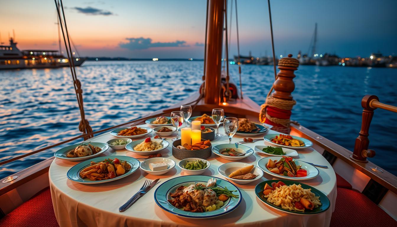 Dinner on a Dhow Cruise: Culinary Delights to Expect