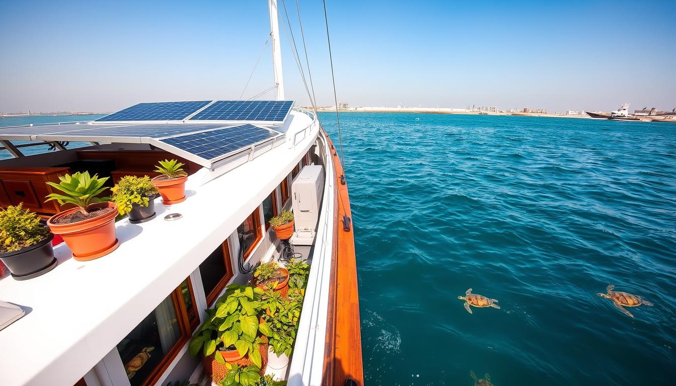 Eco-Friendly Practices on Dhow Cruises in Dubai