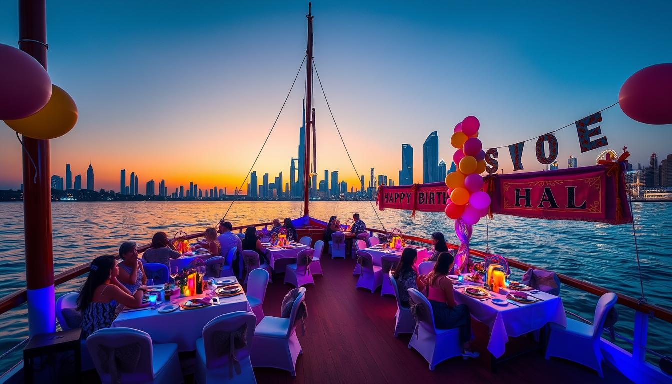 Planning a Birthday Celebration on a Dhow Cruise